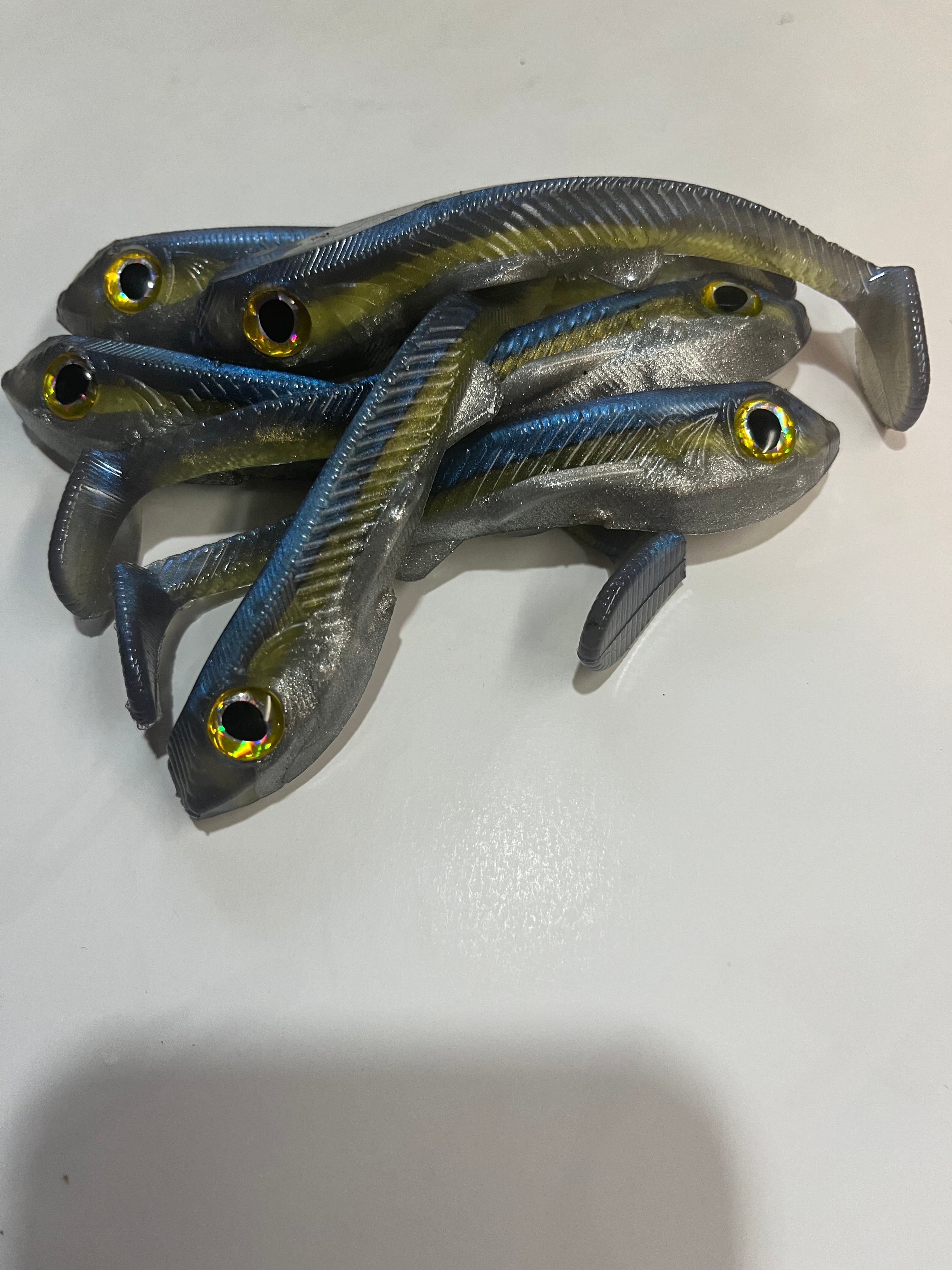 4" Line Through Swimmers